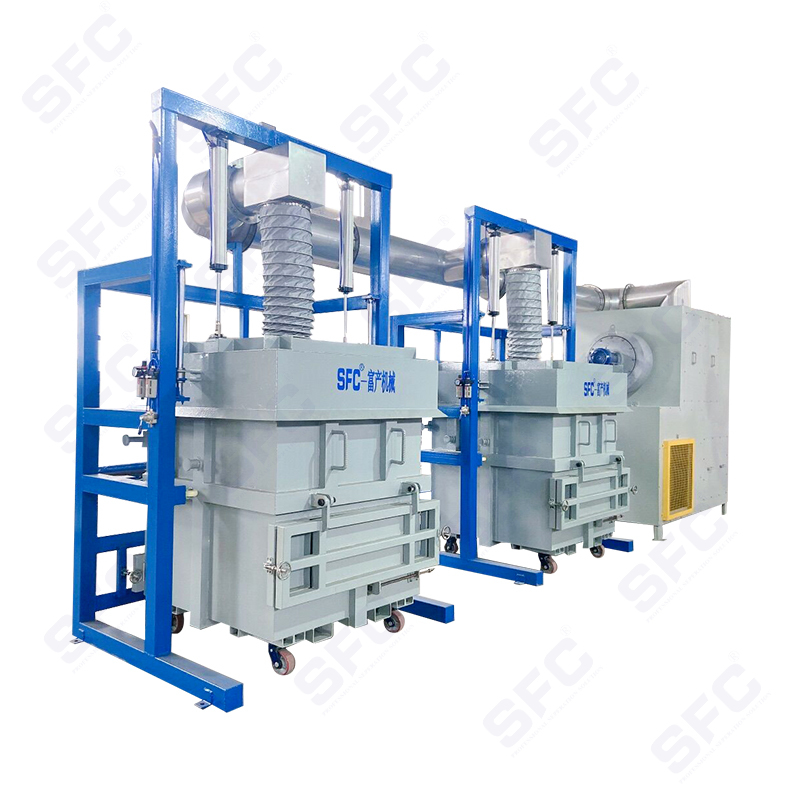Máy sấy bùn loại vòng tròn đối ứng